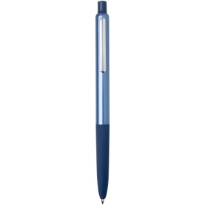 Stylo à bille Soffit en aluminium recyclé, à mécanisme à clic et anodisé (encre bleue) 4