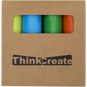 Mini-coffret de surligneurs en plastique recyclé 3