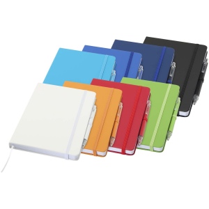 Ensemble comprenant un cahier en papier recyclé Spectrum A5 et un stylo à bille 32
