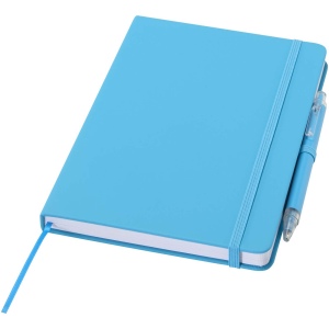 Ensemble comprenant un cahier en papier recyclé Spectrum A5 et un stylo à bille 5