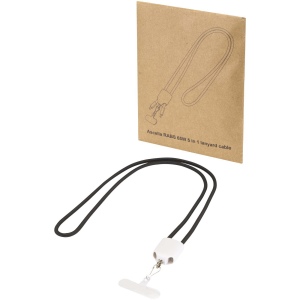 Câble de recharge Ion 65 W 5-en-1 avec lanière en plastique recyclé 2