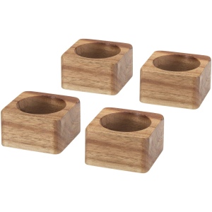 Ronds de serviette en bois d'acacia Napora 2