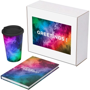 Coffret cadeau Keswick – Carnet Novella Brontë et gobelet Americano 2