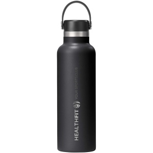 Gourde isotherme en acier inoxydable Hydro Flask à goulot standard, 621 ml, avec bouchon à paille 7