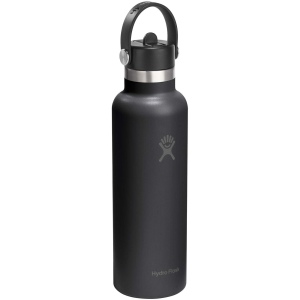 Gourde isotherme en acier inoxydable Hydro Flask à goulot standard, 621 ml, avec bouchon à paille 4