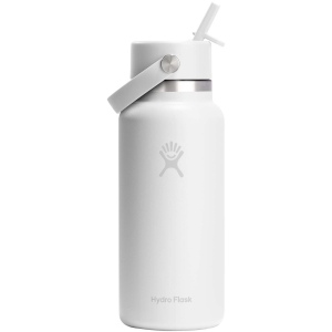 Gourde isotherme en acier inoxydable Hydro Flask à large goulot, d'une contenance de 946 ml, avec bouchon à paille 6