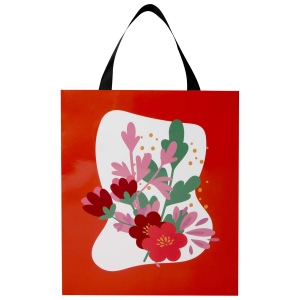 Sac en papier Smartfold 210 g/m² avec anses en ruban et pelliculage brillant - 31 x 12 x 39 cm 9