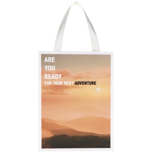 Sac en papier Smartfold 210 g/m² avec anses en ruban et pelliculage mat - 24 x 10 x 32 cm 6