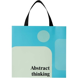 Sac en papier Smartfold 210 g/m² avec anses en ruban et pelliculage mat - 31 x 12 x 31 cm 9