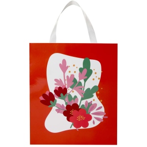 Sac en papier Smartfold 210 g/m² avec anses en ruban et pelliculage mat - 31 x 12 x 39 cm 6