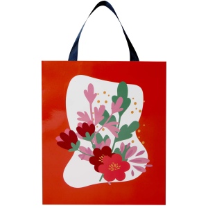 Sac en papier Smartfold 210 g/m² avec anses en ruban et pelliculage mat - 31 x 12 x 39 cm 8