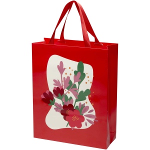 Sac en papier Smartfold 210 g/m² avec anses en ruban et pelliculage mat - 31 x 12 x 39 cm 3