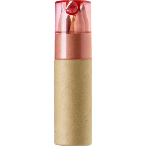Set de crayons de couleur Libbie - Carton recyclé - 6 pièces 8
