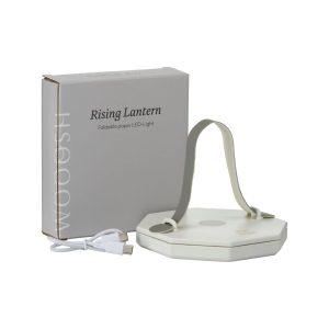 Wooosh Rising Lantern lampe LED en papier 8