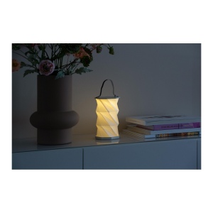 Wooosh Rising Lantern lampe LED en papier 9