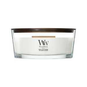 WoodWick White Tea & Jasmine Ellipse Candle bougie parfumée