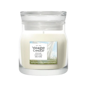 Yankee Candle Clean Cotton Small Jar bougie parfumée 2