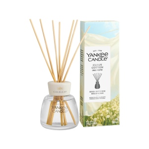 Yankee Candle Clean Cotton Reed Diffuser 100 ml bâtonnets parfumée 3
