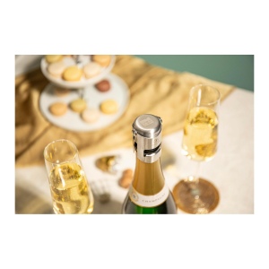 Vacu Vin Champagne Stopper Stainless Steel bouchon de bouteille 8