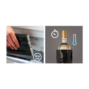 Wine Cooler Sleeve Black refroidisseur de vin 4