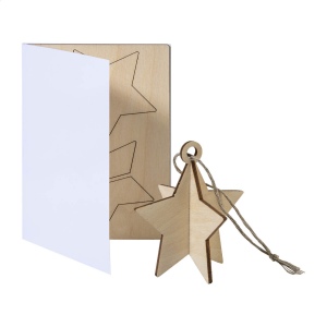 FestiCard carte de Noël, étoile 3