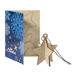 FestiCard carte de Noël, étoile 2
