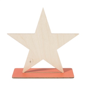 Wlobor trophée en bois personnalisé, en forme d'étoile 5