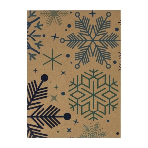 FestiCard Kraft Carte de Noël, étoile 5