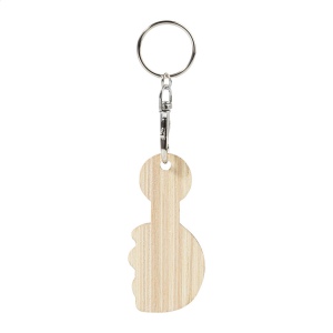 ColoShop Creative Wood porte-clés jeton pour valise à roulettes 3
