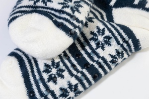 Norsokkar Chaussettes-pantoufles de Noël 9