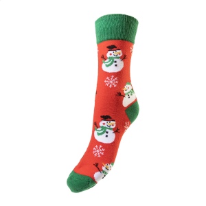 Julsokka Chaussettes de Noël, bonhomme de neige 8
