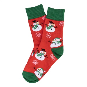 Julsokka Chaussettes de Noël, bonhomme de neige 2