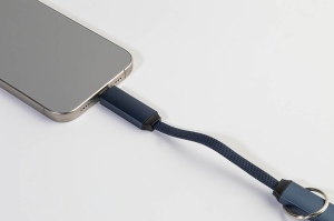 Keycab porte-clés câble USB-C 60 W 24