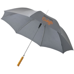 Parapluie 23" à ouverture automatique avec poignée en bois Lisa 26