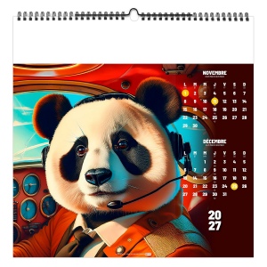 ZANIMOS POP'ART 2027 - SMALL 330 X 330 MM - MARQUAGE QUADRI - PAGE DE GARDE NON REPIQUEE 8