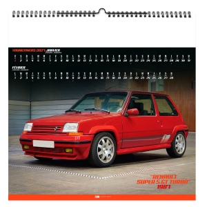YOUNGTIMERS 2027 - SMALL 330 X 330 MM - MARQUAGE QUADRI - PAGE DE GARDE NON REPIQUEE 3