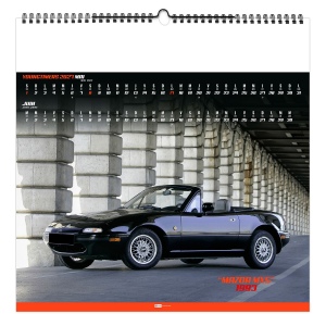 YOUNGTIMERS 2027 - SMALL 330 X 330 MM - MARQUAGE QUADRI - PAGE DE GARDE NON REPIQUEE 5