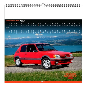 YOUNGTIMERS 2027 - SMALL 330 X 330 MM - MARQUAGE QUADRI - PAGE DE GARDE NON REPIQUEE 6