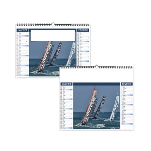 TRIBORD 2027 - SMALL 474 X 340 MM - MARQUAGE QUADRI