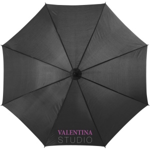 Parapluie 23" à ouverture automatique, poignée et mât en bois 20
