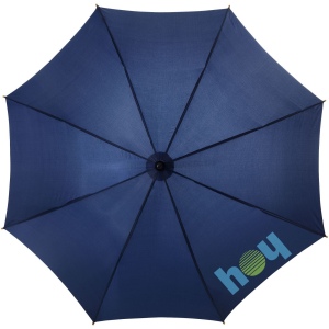 Parapluie 23" à ouverture automatique, poignée et mât en bois 22