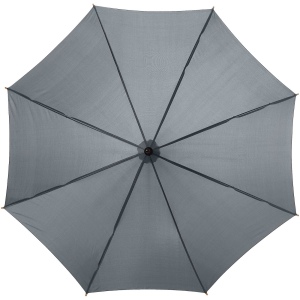 Parapluie 23" à ouverture automatique, poignée et mât en bois 11
