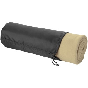 La couverture à carreaux unicolore Huggy est fabriquée en 100% polaire 200 g/m², une matière douce et confortable qui fournit rapidement la chaleur nécessaire et retient la chaleur corporell 3