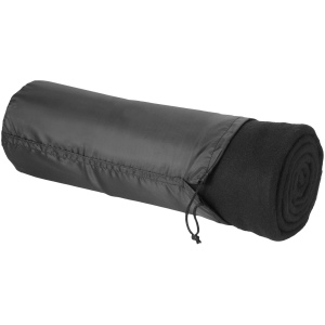 La couverture à carreaux unicolore Huggy est fabriquée en 100% polaire 200 g/m², une matière douce et confortable qui fournit rapidement la chaleur nécessaire et retient la chaleur corporell 4