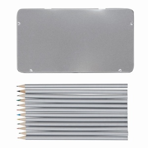 12 Crayons de couleurs SILVERSTAR 3