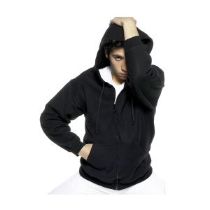 Sweat capuche grand zip 300