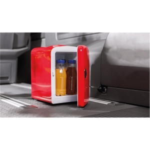 Mini réfrigérateur rouge HOT AND COOL 11