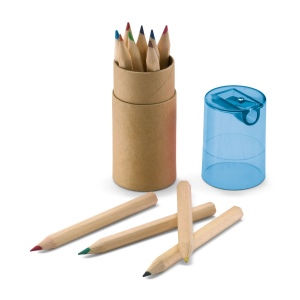 Boite 12 crayons couleurs (+Tampographie TA31) 3