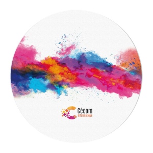 Tapis de souris rond (+Vision laser VL11) 3