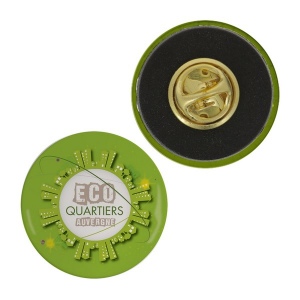 Pin's rond fab eu ø 2,5 cm (+Copie laser CL11)